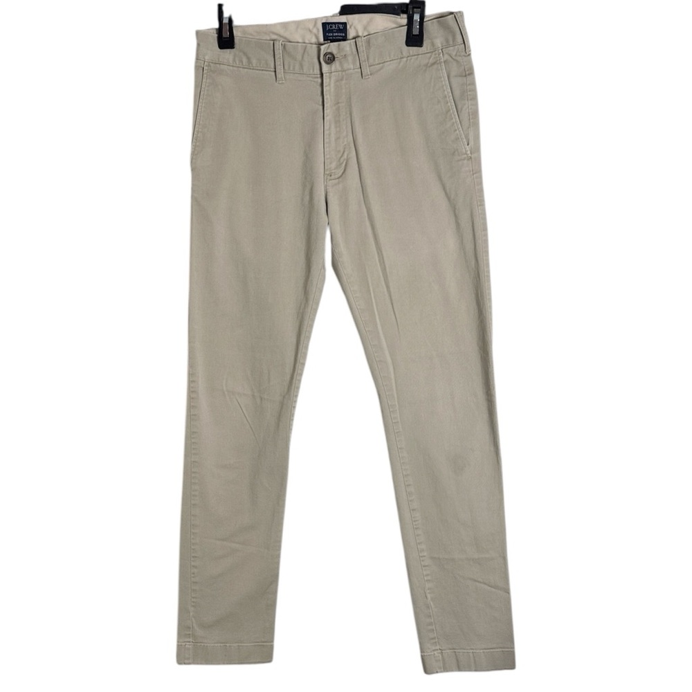 J. Crew Factory Flex Driggs Khaki Chinos size W30 x L32